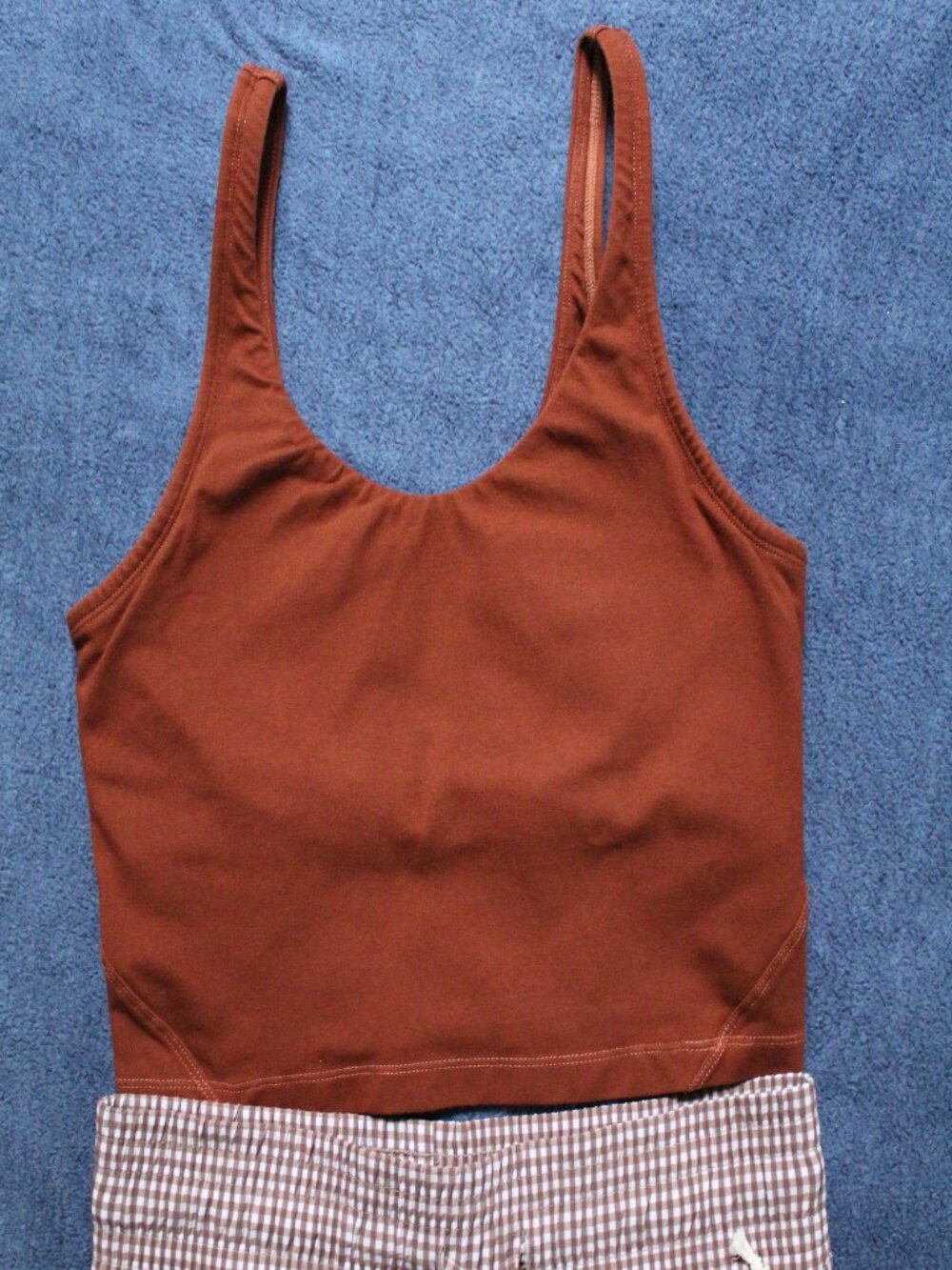 Indigo Luna Ananda Yoga Crop Top Spice M